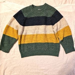Zara knitted, stripped sweater. Toddler boy 3-4 yrs.